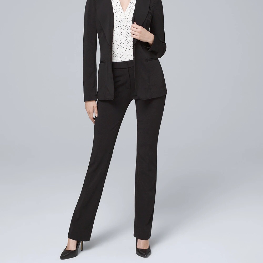 WHBM The Slim Pant Black Size 0